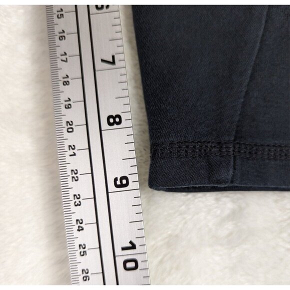 Nike Tech Fleece Black Shorts Mens Large Black Active Running Zip Pocket Sweats - Picture 13 of 13